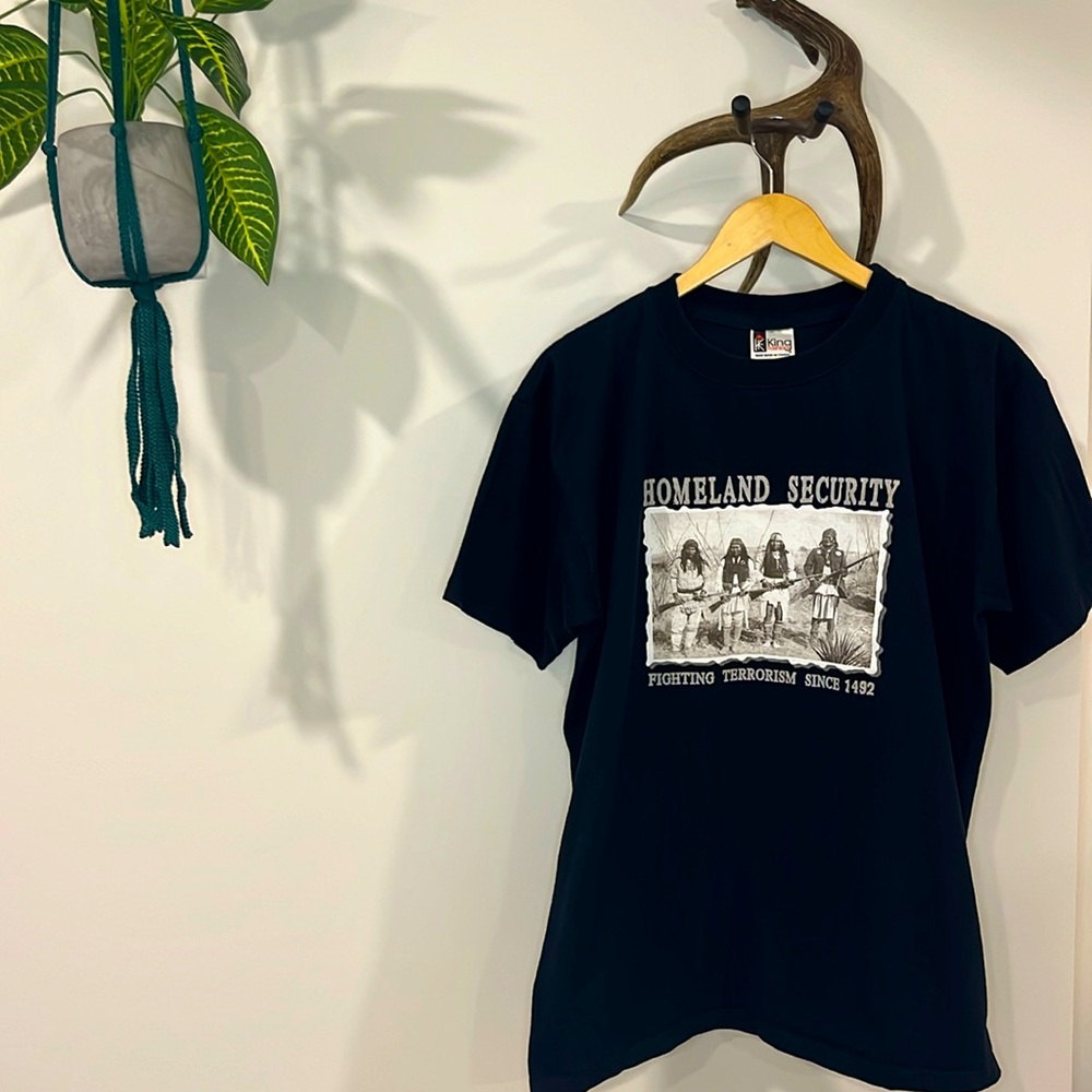Vintage Homeland Security Natives Tshirt